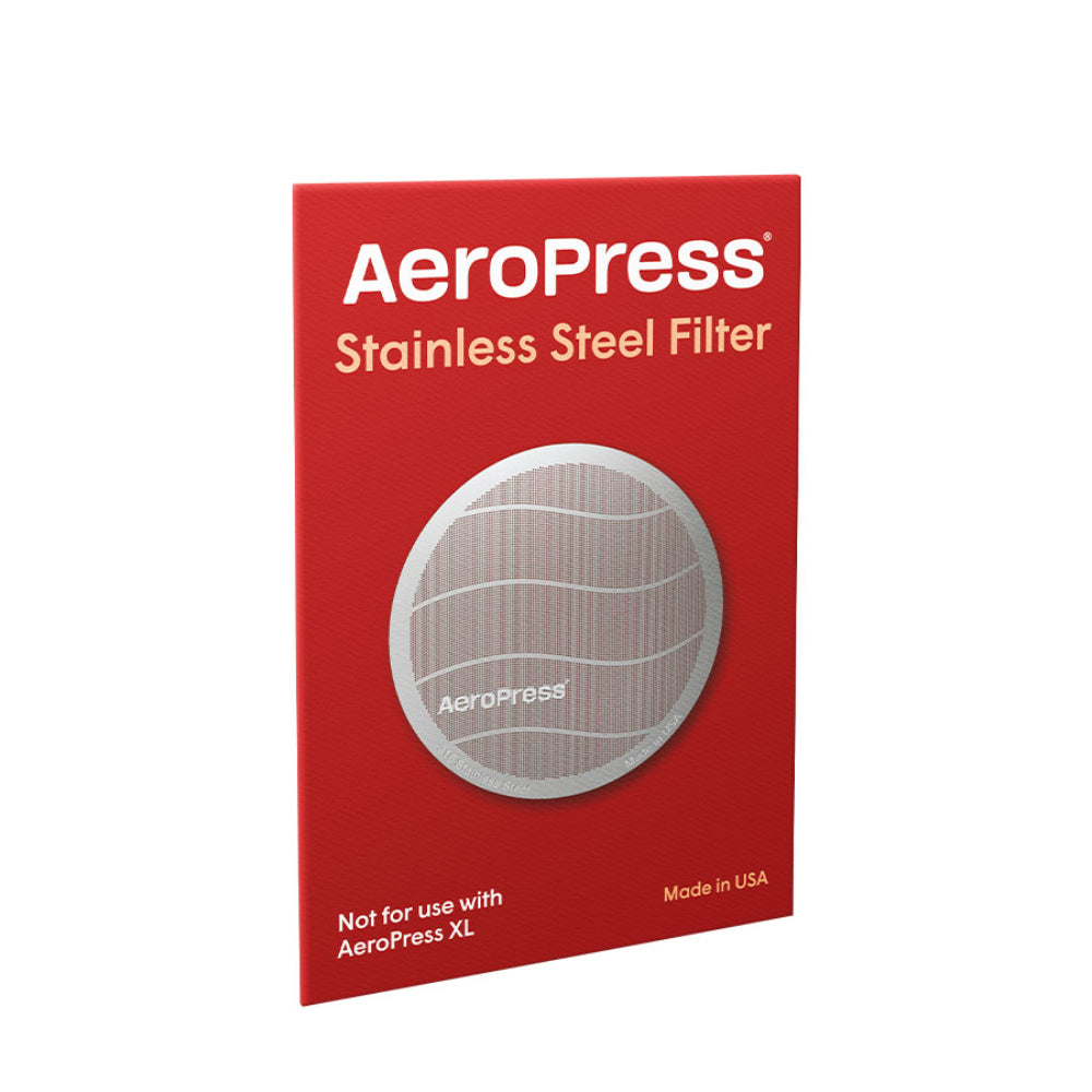 AeroPress Stainless Steel Reusable Filter – Edelstahl-Dauerfilter in Originalverpackung