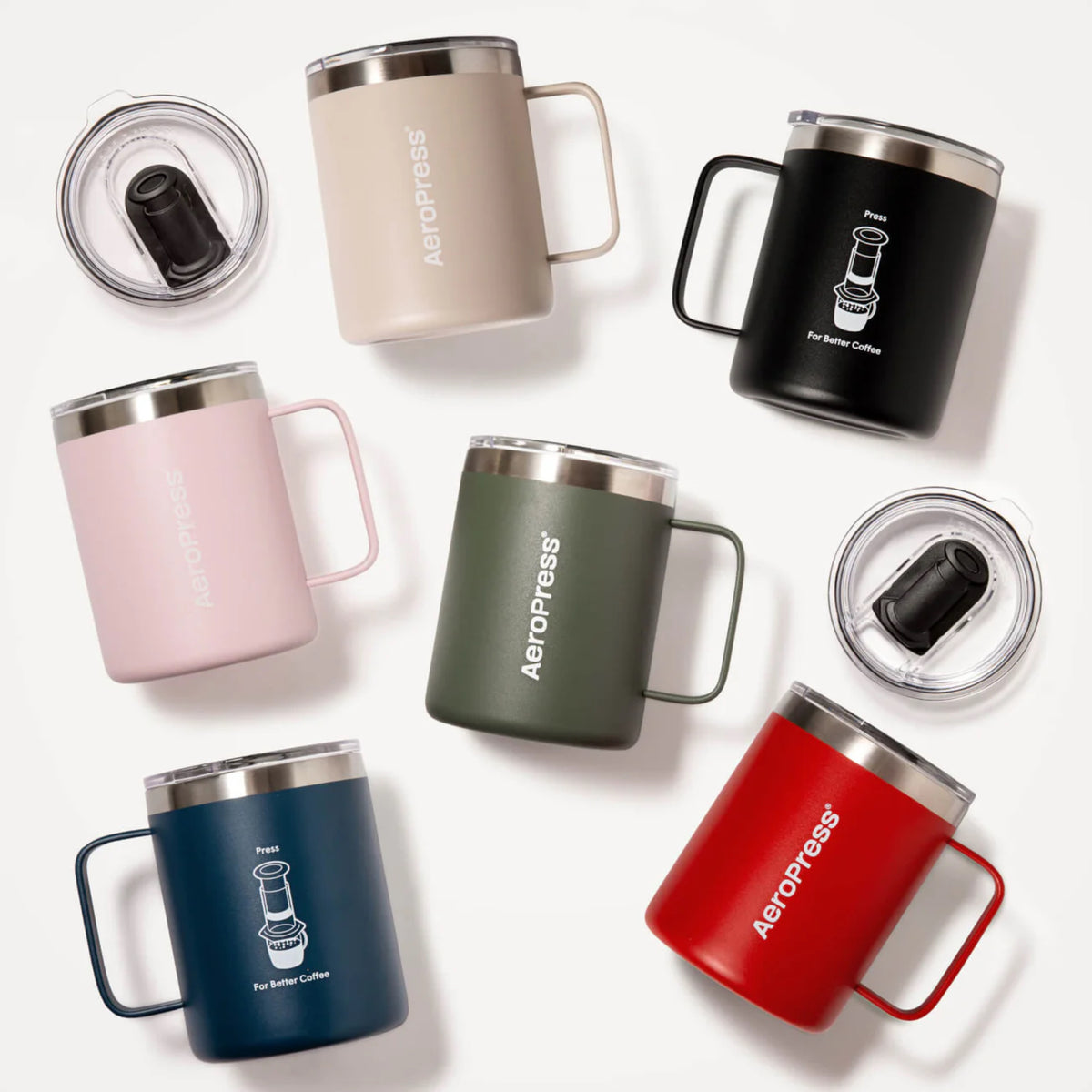 AeroPress Travel Coffee Mug – Reisebecher in mehreren Farben