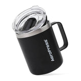 AeroPress Travel Coffee Mug – schwarzer Reisebecher mit Deckel