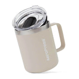 AeroPress Travel Coffee Mug – hellgrauer Reisebecher mit Deckel