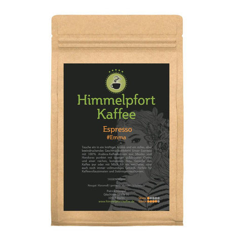 Espresso #Emma von Himmelpfort Kaffee – Kaffeeverpackung