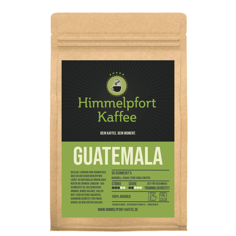 Guatemala Huehuetenango von Himmelpfort Kaffee – Kaffeeverpackung