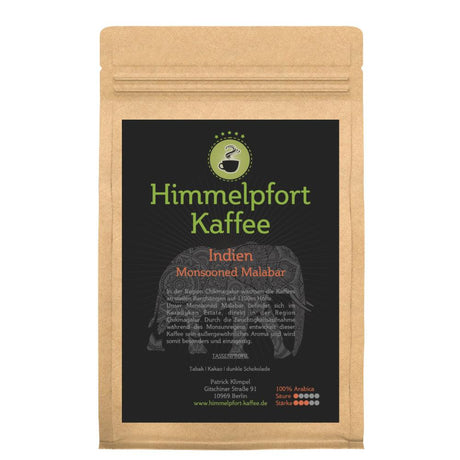 India Monsooned Malabar von Himmelpfort Kaffee – Kaffeeverpackung