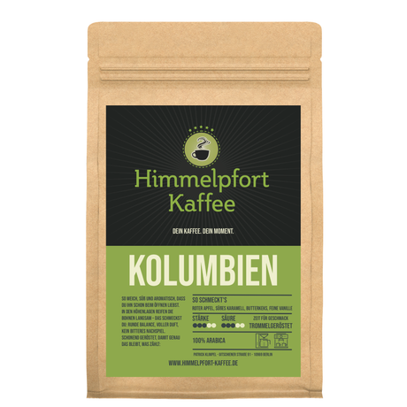 Kolumbien Supremo von Himmelpfort Kaffee – Kaffeeverpackung