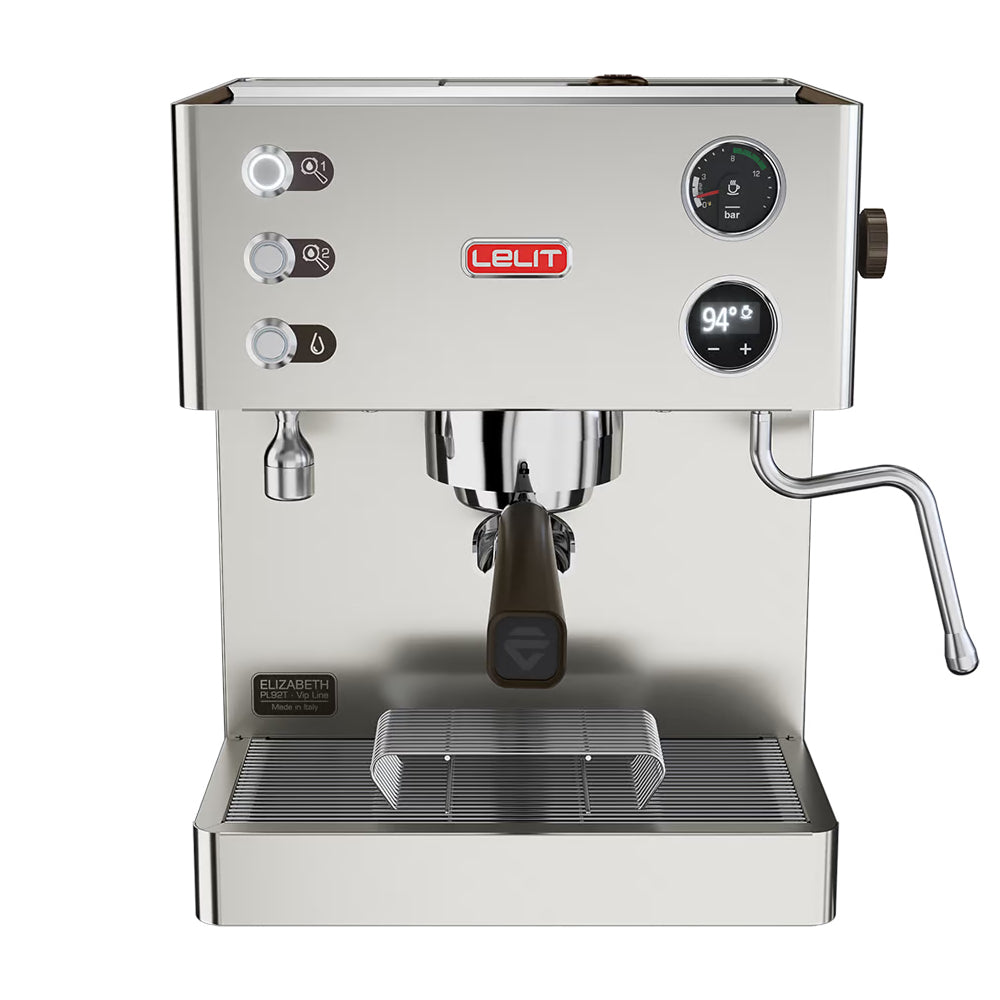 LELIT Elizabeth PL92T Dualboiler-Espressomaschine – Frontansicht