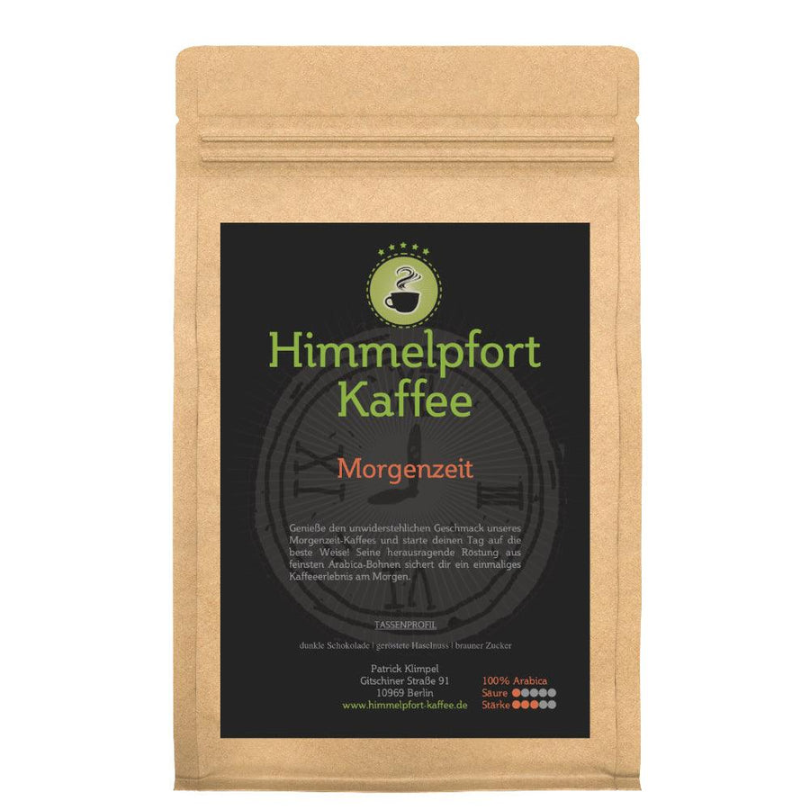 Morgenzeit von Himmelpfort Kaffee – Kaffeeverpackung