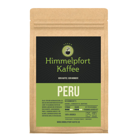 Peru Cajamarca von Himmelpfort Kaffee – Kaffeeverpackung