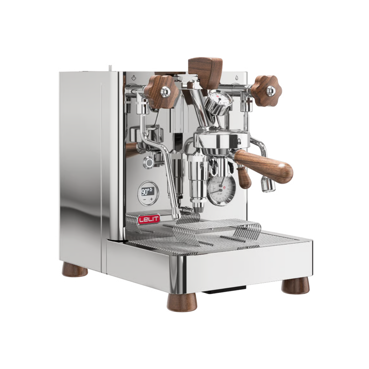 LELIT Bianca PL162T Dualboiler-Espressomaschine – Ausführung in poliertem Edelstahl