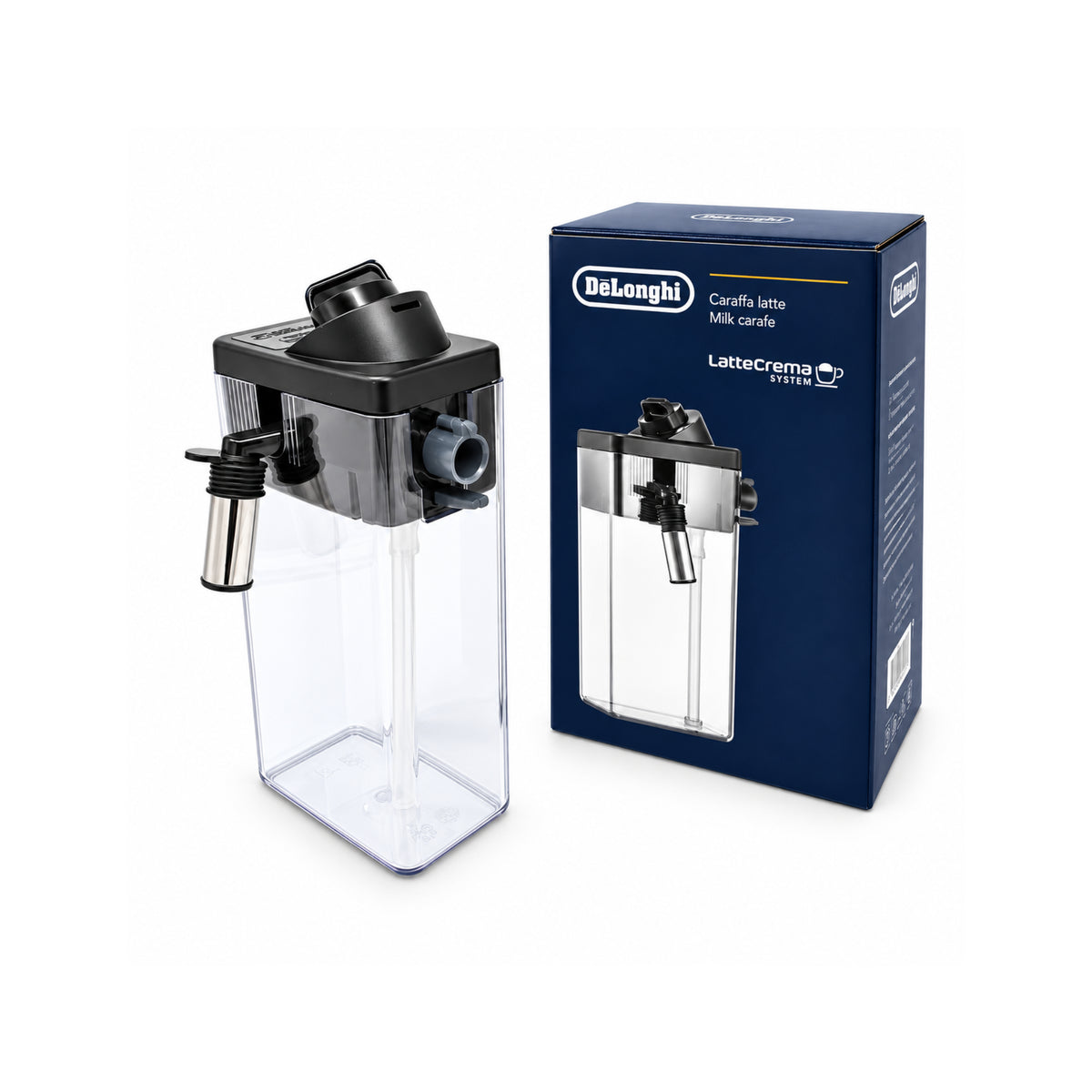 De’Longhi Milchkaraffe DLSC012 für Dinamica und weitere ECAM – 5513296641 – mit Originalverpackung