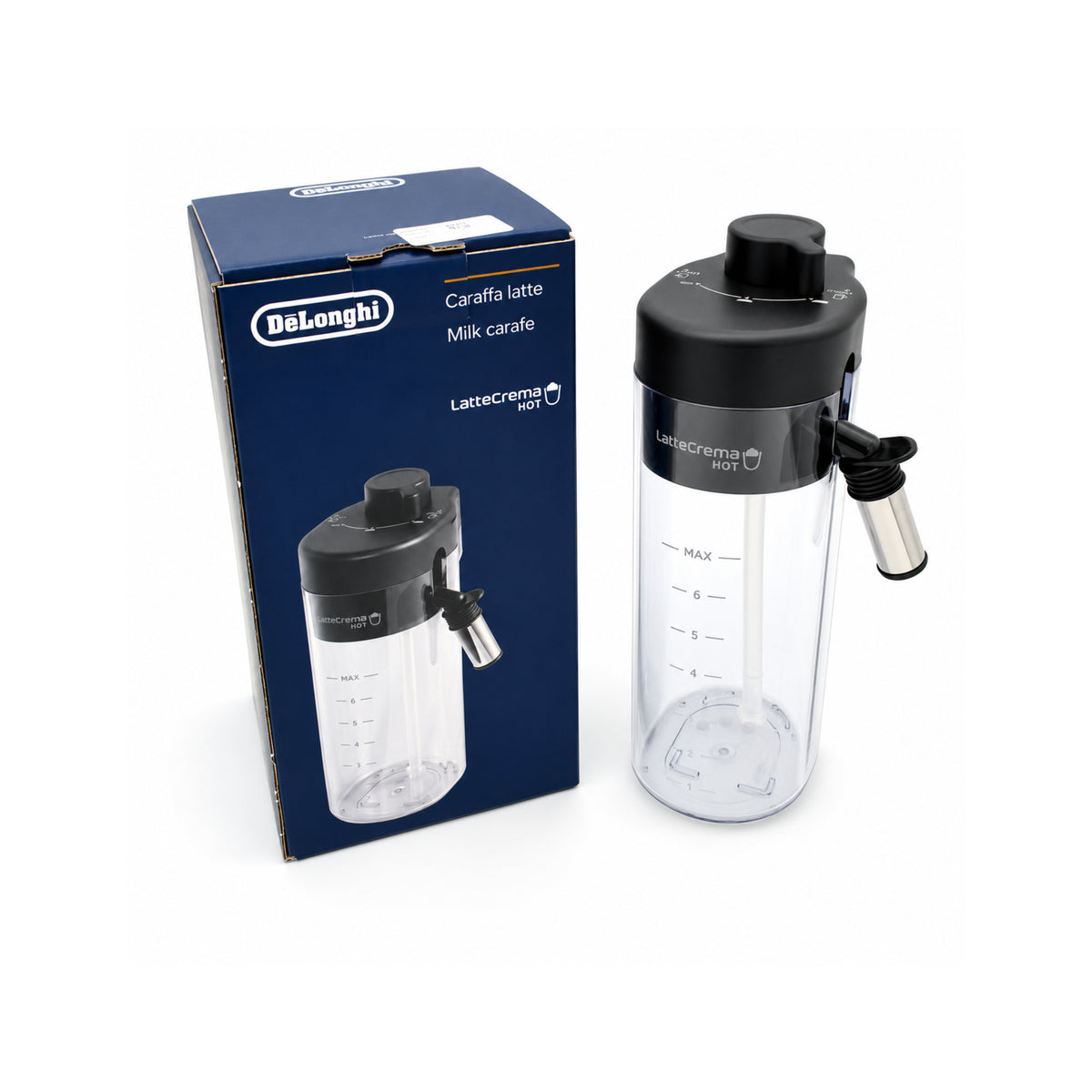 De’Longhi Milchkaraffe DLSC029 für Eletta Explore · LatteCrema Hot – AS00005734 – mit Originalverpackung