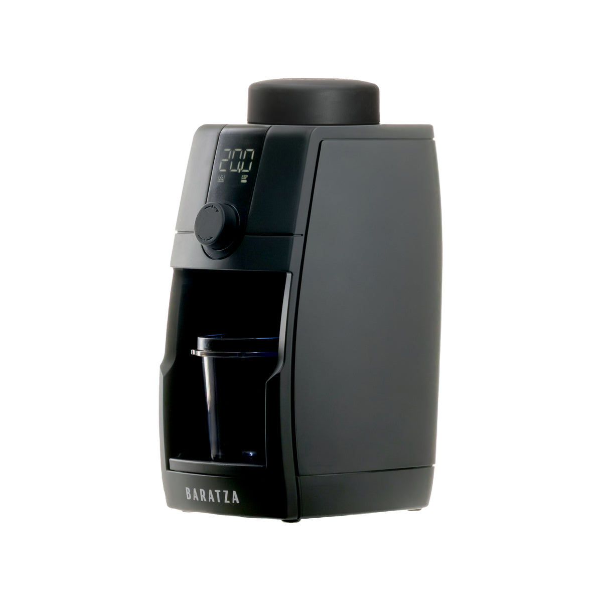 Baratza Encore ESP Pro – schräge Gesamtansicht ohne Bohnenbehälter